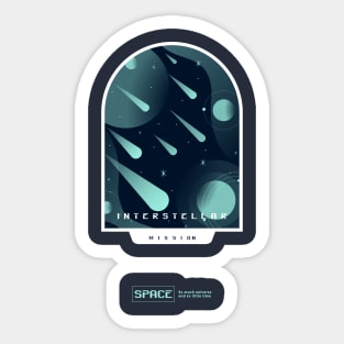 INTERSTELLAR Sticker